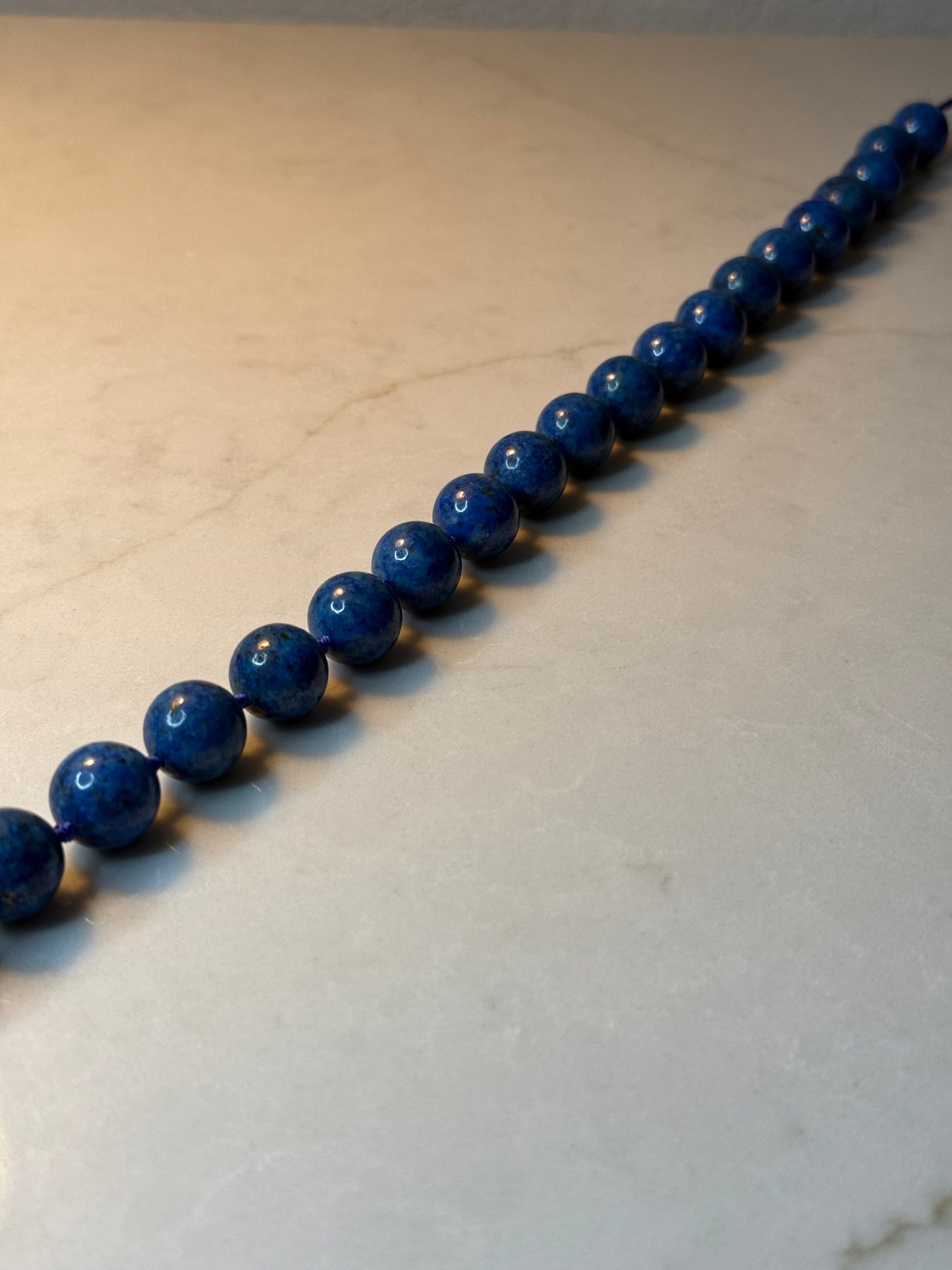 10mm Round Lapis Lazuli Beads